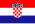 Kroatische Flagge