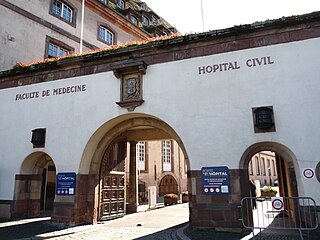 Français : Hôpital civil