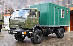 KamAZ-4326 mit Kofferaufbau für medizinische Zwecke (2012)