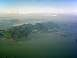 Lantau dall'alto