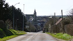 Skyline of Champignelles