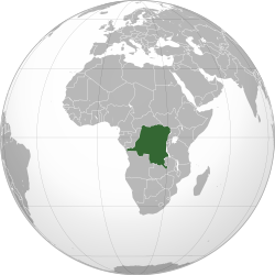 Location of Républik Démokratik Kongo