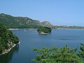 Lac Samilpo dans la région des monts Kumgang.