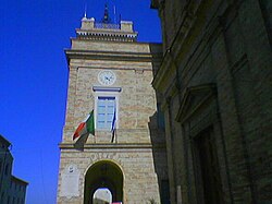 Skyline of Montefano