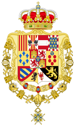 Ferdinand VII av Spanias våpenskjold