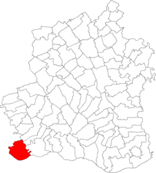 Location in Teleorman County