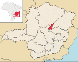 Location in Minas Gerais