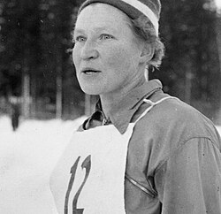 Siiri Rantanen 1950-luvulla.