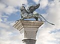 Marcus lion on Piazzetta, Venezia