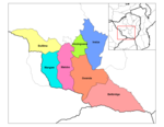 Các huyện của Matabeleland Nam