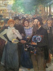 Soir d'été à Paris (1901), Gray (Haute-Saône), musée Baron-Martin.