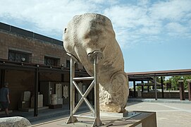 Tomb lions, 4th century BC, AM of Thebes, 201225.jpg