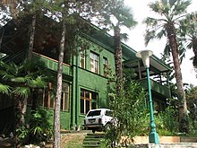 Photo of the dacha in Sochi, now a museum.