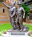 Memorial to Korea, Malaya and Borneo conflicts by Rhyl Hinwood