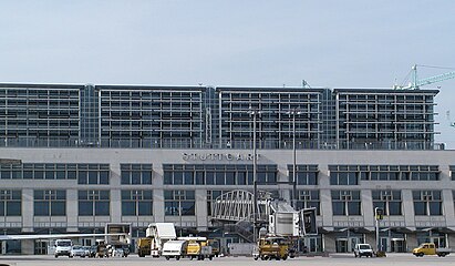 Der erste Blick auf den Stuttgarter Flughafen