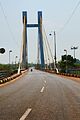 The cable bridge connecting Aldona and Corjuem