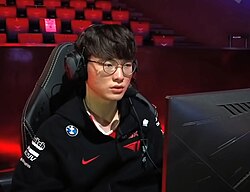 Faker vuonna 2021.