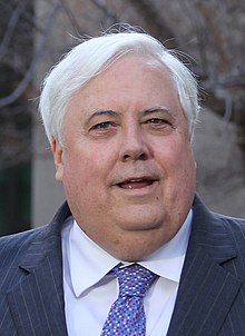 Clive Palmer, Aug 2015