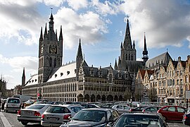 Cloth Hall in the Grand Place, Ypres