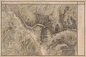 Lodroman în Harta Iosefină a Transilvaniei, 1769-1773