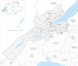 Bioley-Magnoux - Localizazion