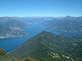 View of the lake from Mount San Primo