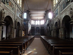 Français : Intérieur de l'église Saint-Aloyse