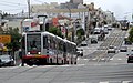 Souprava vozů Breda LRV na ulici Taraval