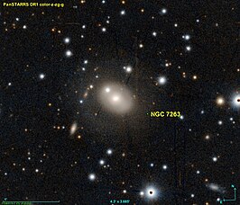 NGC 7263-2 (linksboven NGC 7263-1)