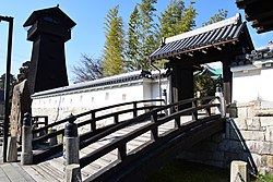 Reconstructed gate of Ōguchi Castle