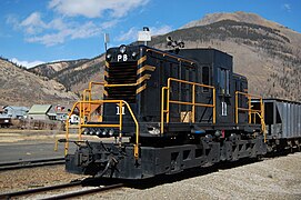 Diesel engine #11 in Silverton on October 25, 2012.