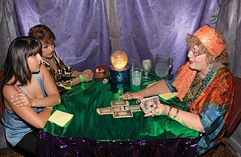 Romani fortune teller in the United States