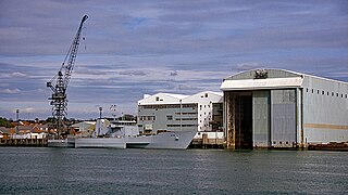 Vosper Thorneycroft shipyard at Woolston