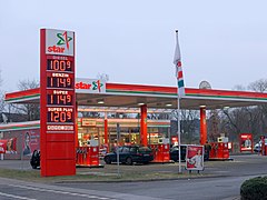 Jedna ze stacji paliw PKN Orlen w Niemczech pod marką „Star”