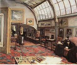 Max Liebermann, Das Atelier des Künstlers, 1902