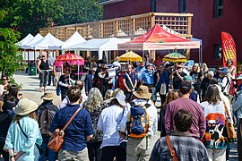 Opening of Eden Mills Writers Festival and dedication by the Town Crier