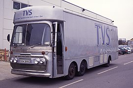 TVS Outside Broadcast Unit 1 mobile control room