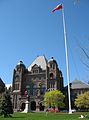 The Ontario Legislative Assembly in Queen's Park, Toronto