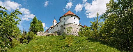 Panorama Turjaškega gradu