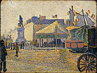 Place Clichy von Paul Signac