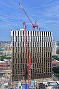 Site 4 tower construction, July 2019