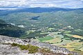 Nedre Eggedal sett fra Andersnatten Foto: Helge Høifødt