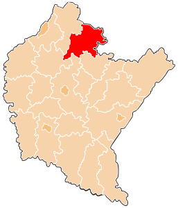 Powiat Powiat niżański v Podkarpatskom vojvodstve (klikacia mapa)