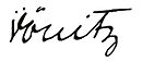 Firma di Karl Dönitz