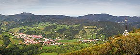 Vista panorâmica de Lesaca