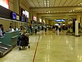 Check-in desks in terminal 2