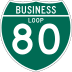 Interstate 80 Business marker