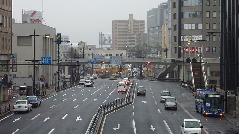 File:Route9 Ends Shimonoseki stn.JPG