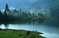 Le lac Colibița, à proximité de Bistrița.