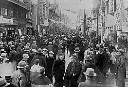 Dōtonbori dans les années 1930.